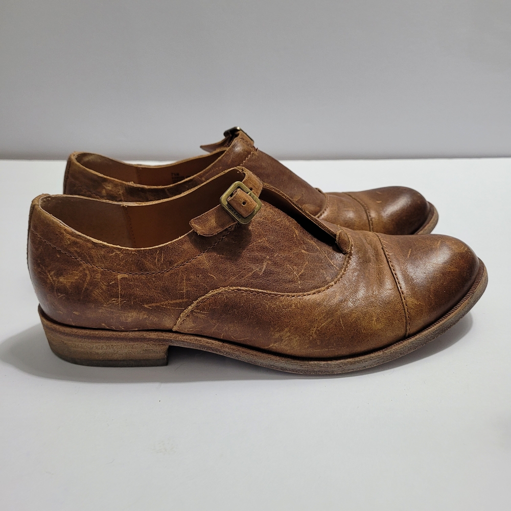 Kork-Ease Niseda Leather Oxford Shoes With Buckle